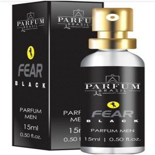 Perfume Fear Black 15ml By Absoluty Color Parfum Brasil