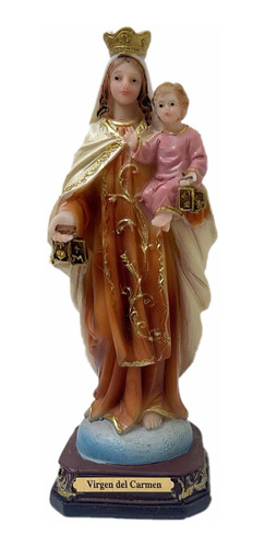 Estatua Virgen Carmen Catolica 5 