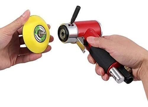 Imagen 6 de 7 de Mini Pulidor De Aire Neumático Lijadora Amoladora Angular Am