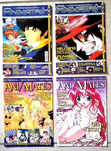 Lote 18 Revistas Anime (guru Guru, Animates, Animatrix) (Usado)