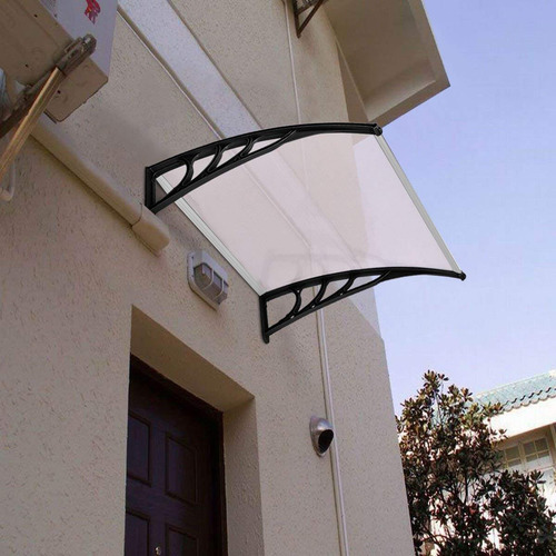 Alero De Policarbonato Transparente 1 X 0,8 M Toldo Ventana