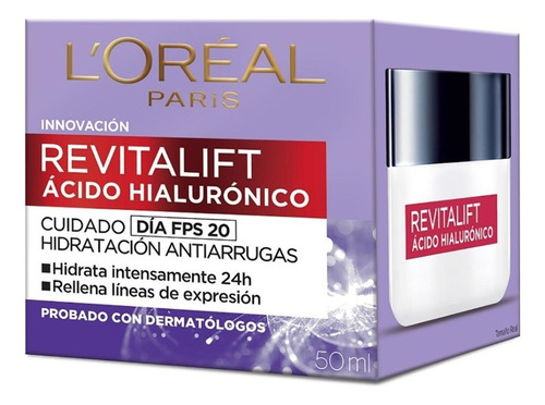 Crema Revitalift Ácido Hialurónico Día 50ml