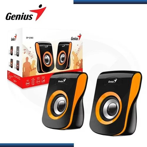 Cornetas Multimedia Genius Sp-q180 Usb 2.0 6w 3.5mm