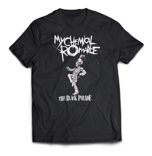 Imagen 1 de 3 de Camiseta My Chemical Romance Mcr Black Parade Rock Activity