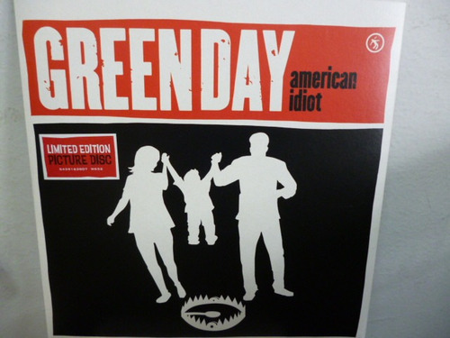 Green Day American Idiot Picture Disc 7 Americano Ct Jcd055