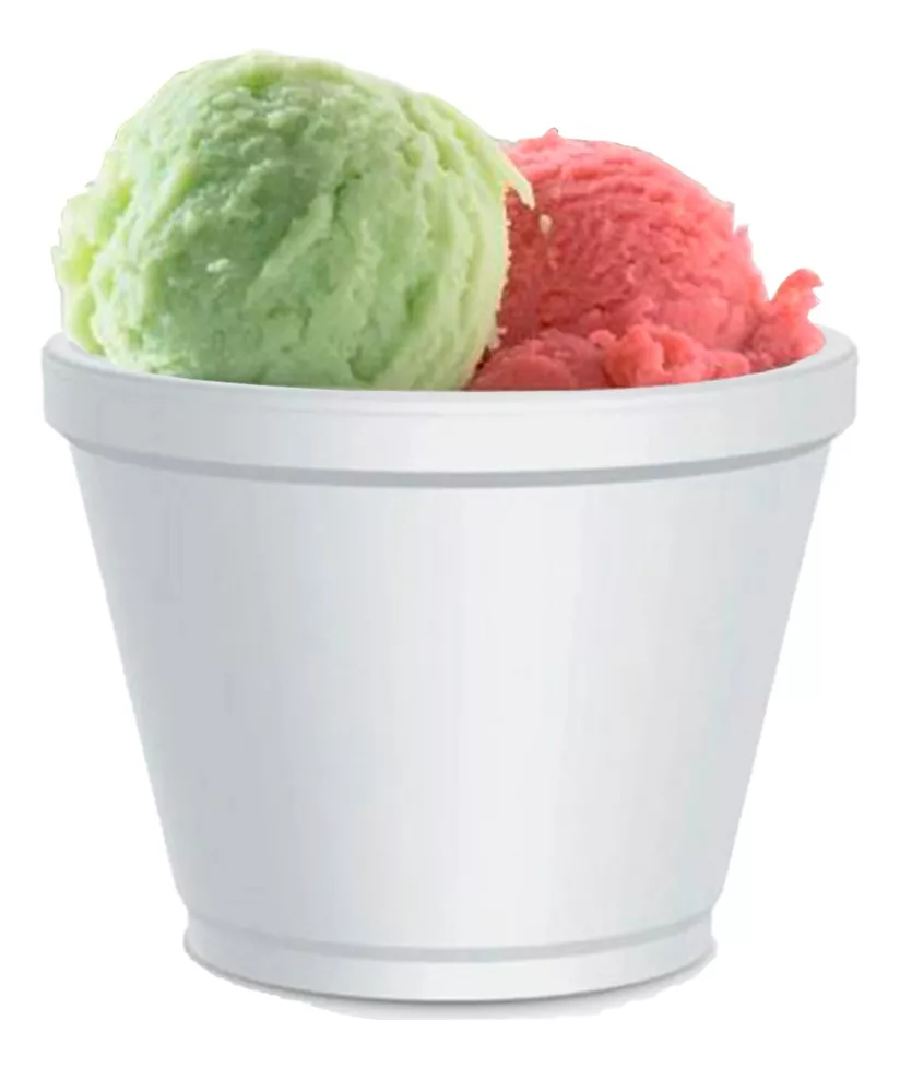 Primera imagen para búsqueda de potes para helado en telgopor