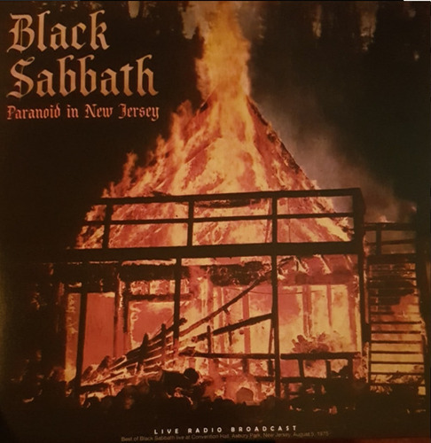 Black Sabbath  Paranoid In New Jersey Vinilo Nuevo Lp