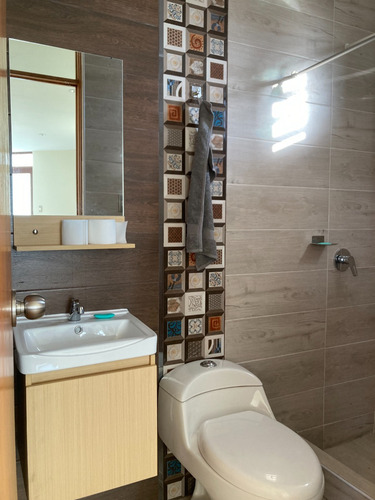 Mini-depa Studio 48m2 Monoambiente Con Mini Cocina Y Baño Completo Y Lavanderia