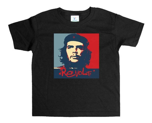 Remera Negra Che Guevara Art#21