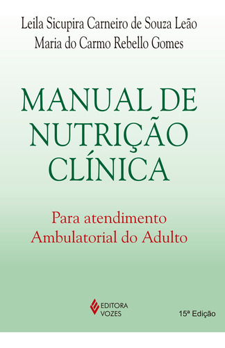 Manual De Nutricao Clinica