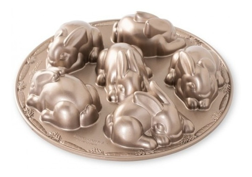 Molde Bunny Cakelets Nordic Ware Color Champagne