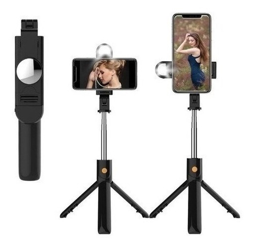 Bastão Selfie Tripé Bluetooth C/ Controle P/ Celular Câmera