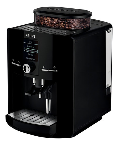 Cafeteira Krups Espresseria EA8250 super automática preta expresso