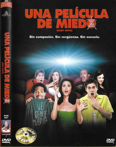 Scary Movie Dvd Anna Faris Carmen Electra Shannon Elizabeth