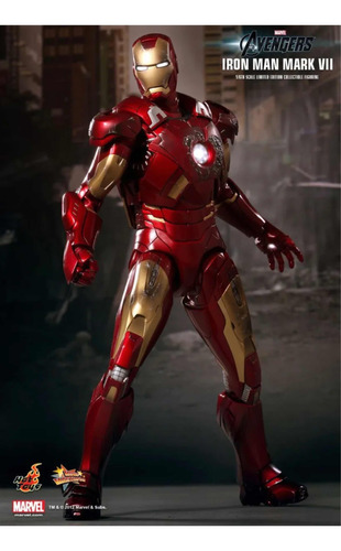 Imagen 1 de 7 de Hot Toys Iron Man Mark Vii Mms185 Nuevo Fpx
