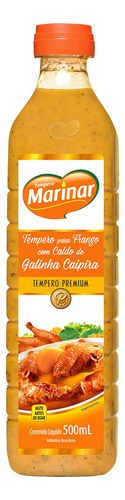 Tempero Frango Com Caldo De Galinha Caipira Marinar 500ml