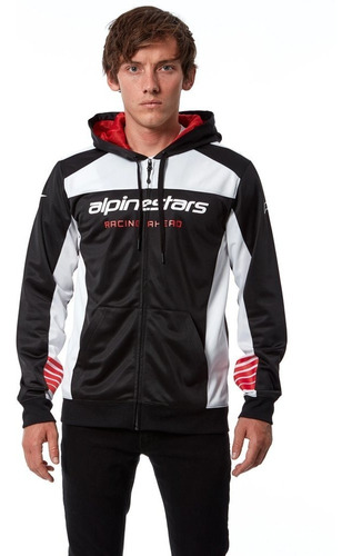 Campera Alpinestars Session Ii Capucha Poliester  Mg Bikes 