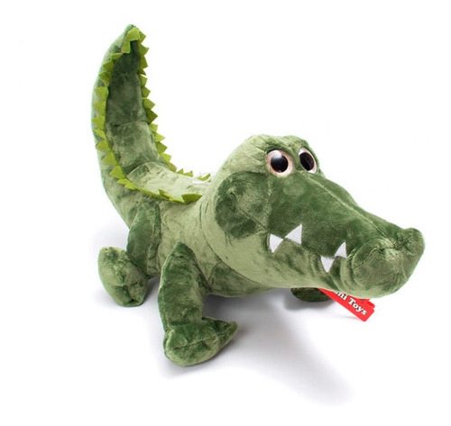 Peluche Cocodrilo Verde Mediano 46cm 1818d