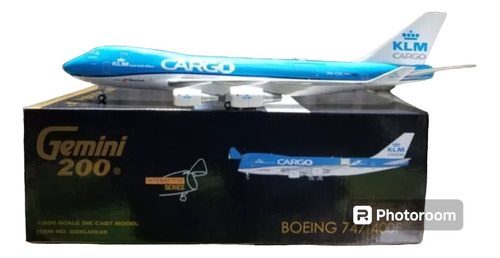 Avion Boeing 747-400erf De Klm Cargo  Ph-ckc En Escala 1:200