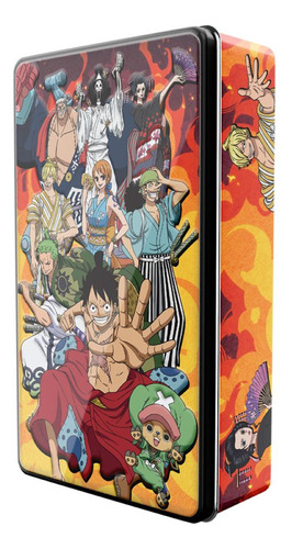 Rompecabezas One Piece 500 Piezas Caja Metálica | Puzzle Anime Luffy Original Fans Coleccionable Regalo Niños Adultos