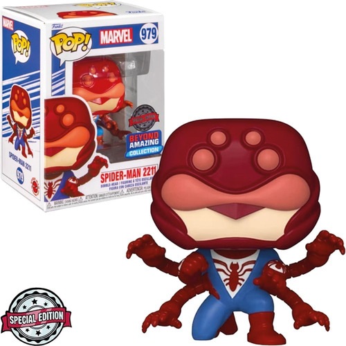Funko Pop Marvel Spiderman 2211 Special Edition #979 Orig