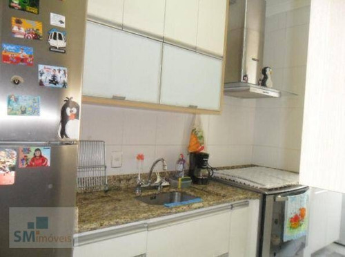 Apartamento Com 2 Dormitórios À Venda, 76 M² Por R$ 498.000,00 - Santa Paula - São Caetano Do Sul/sp - Ap2534
