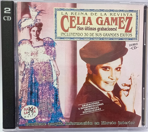 Celia Gamez 2 Cds 30 Grandes Exitos Importado Nuevo