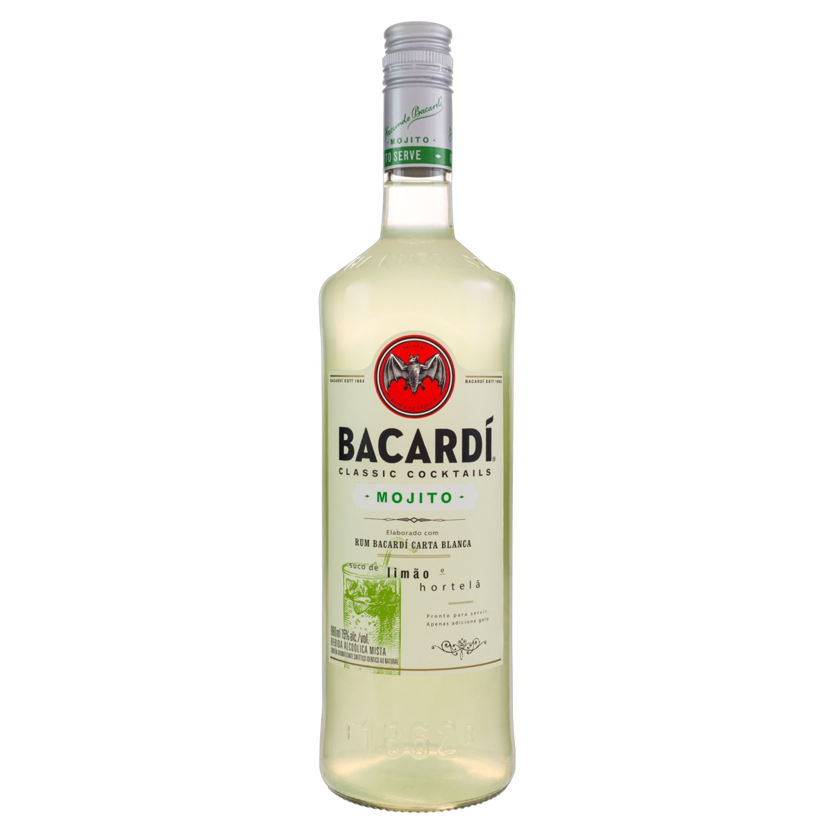 Rum Bacardí mojito 980 ml 
