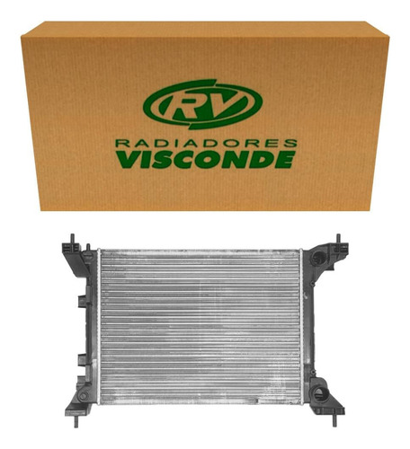 Radiador Fiat Uno 1.0 1.4 2011 A 2018 Com Ar Sem Ar Visconde
