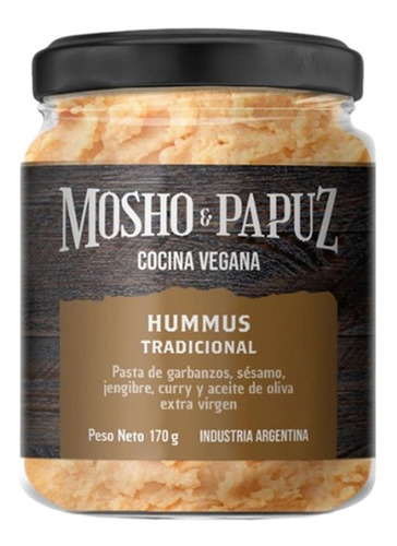 Hummus Tradicional 170 G Mosho & Papuz 