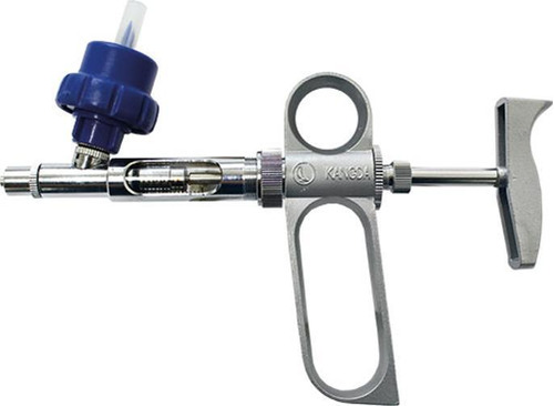 Vacinadora Automática Metálica Para Suínos - 2 Ml - C-878