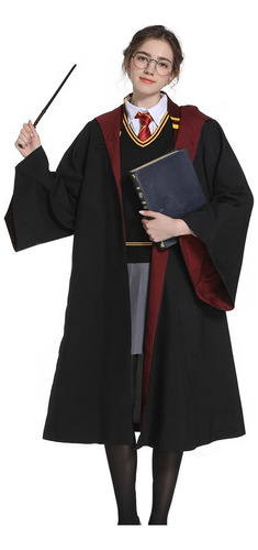 Harry Potter Magic Robe+metal Core Wand, Original