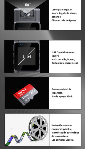 L11 32gb Portátil Gran Angular Wifi Mini Dv Cámara Deportiva