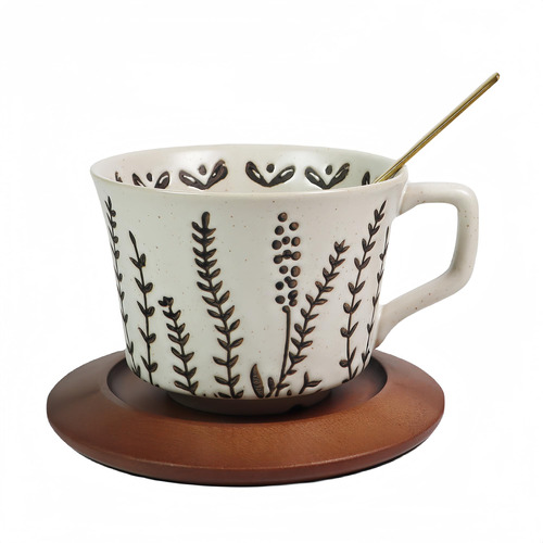 Pmning Taza De Cafe De Ceramica Vintage Taza De Te De Cafe D