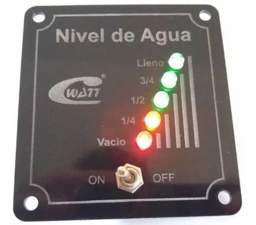 Medidor De Nivel Tanque De Agua Con Sensor Acero Inoxidable