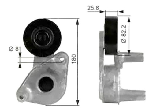 Tensor Correa Alternador Hyundai Santa Fe V6 G6ba G6ea