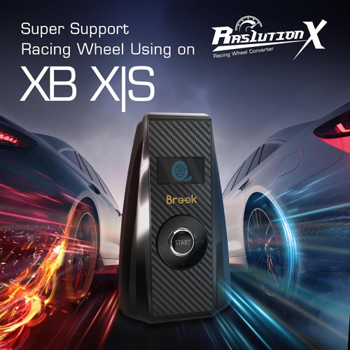 Brook Ras1ution X Con Llavero - Xbox Volante De Carr...