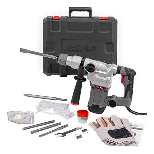 Xtremepowerus 1200w Electric Rotary Hammer Sds Más Perforaci