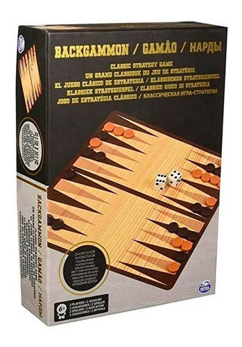 Juego De Mesa Backgammon Spin Master