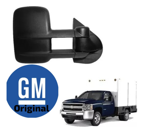 Retrovisor Derecho Silverado C3500 Original Gm 