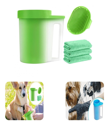 .. Juego De Limpiadores Dog P Scrubber Cup Para Perros Con