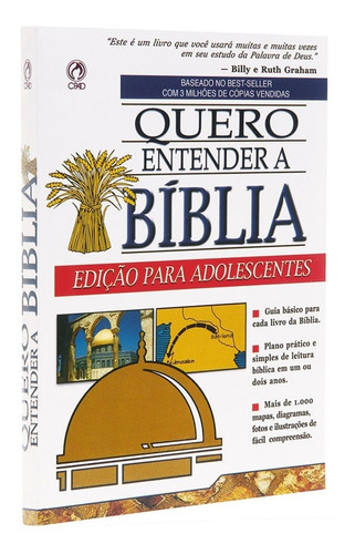 Livro Quero Entender A Bíblia