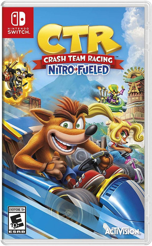 Crash Team Racing Nitro Fueled Nintendo Switch Nuevo Fisico