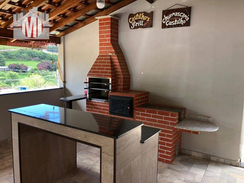 Linda Chácara Com 04 Dormitórios, Excelente Localização, Bairro Povoado, Linda Vista À Venda, 700 M² Por R$ 295.000 - Pedra Bela/sp - Ch0863