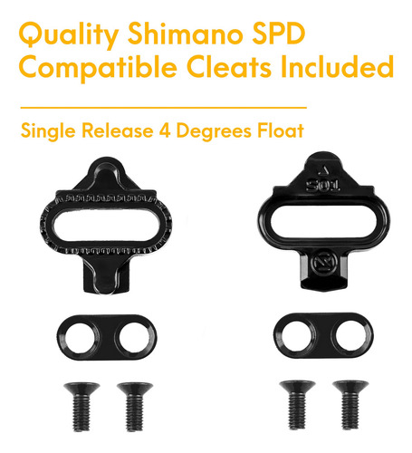 Toe Cages & Spd Adapters Venzo Bike Bicycle For Peloton