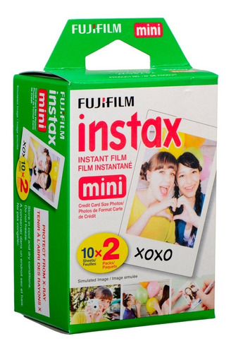 Película Fujifilm Instax Mini Instantánea Papel De Fotografí