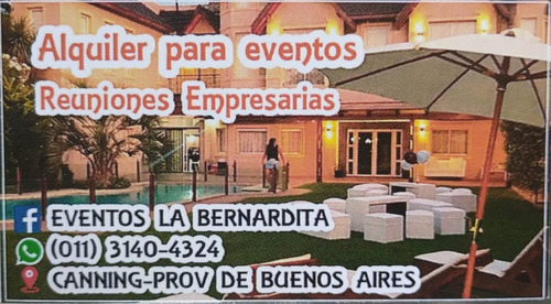 Imagen 2 de 22 de Casa Quinta - Casamientos, Bautizos, 15 Años, Eventos Y Reuniones Empresariales