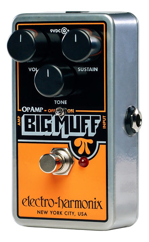 Pedal Electro-harmonix Op-amp Big Muff Pi Fuzz Clásico 70 S