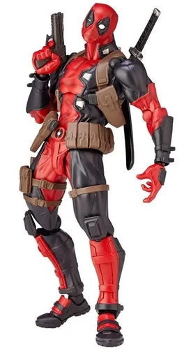 Deadpool Revoltech Action Figure Boneco Dead Pool Hulk Marve