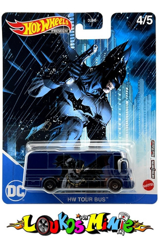 Hot Wheels Hw Tour Bus Dc Universe Batman 4/5
